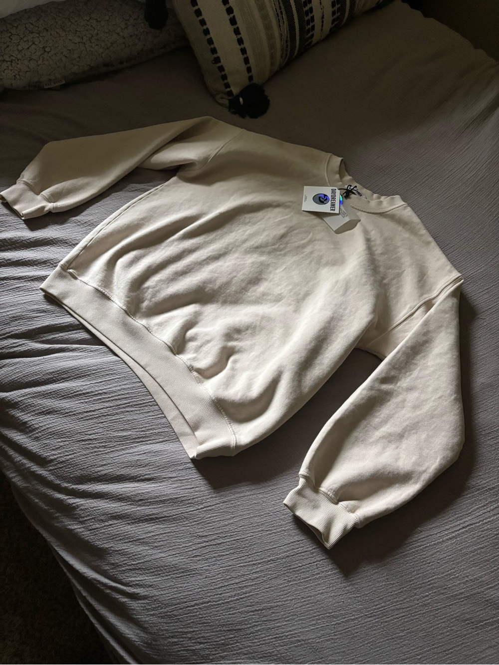 Daydreamer Cream Crewneck Sweatshirt - Women’s Sweater